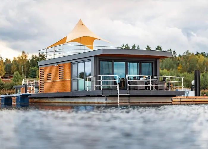 Dom wakacyjny Floatinghouses Baerwalder Klitten